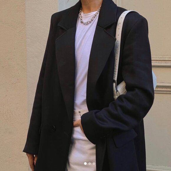 WeWoreWhat Twill Blazer Coat - Picture 2 of 2